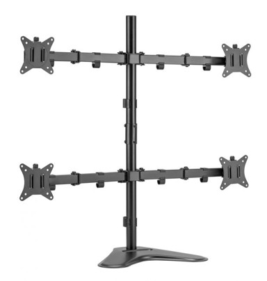 EQUIP Stolni nosač za monitor 17"–32" za 4 zaslona, 360°